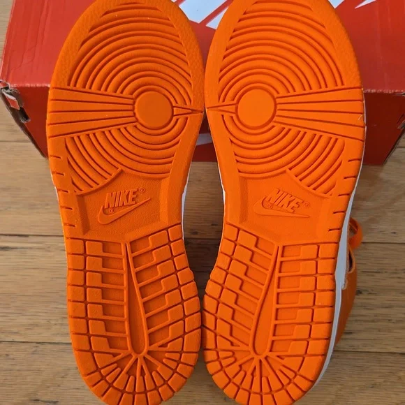 Nike Dunk High SP PS - Syra Use (Oranve Blaze/ White) DD2314 100 2021 - Picture 6 of 14